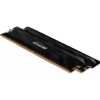 Crucial CP2K16G64C32U5B PRO Gaming OC DIMM kit, 32GB, DDR5, 6400 MHz, CL32, zwart