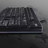 Logitech Desktop MK120 combo, zwart, bedraad, Zwitserse layout, 920-002504