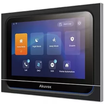 Smart Home centrale Akuvox X933H zwart 7 inch touchscreen
