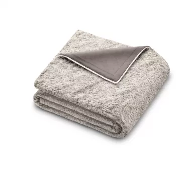 Beurer HD 75 Cosy Nordic elektrische deken, 130 x 180 cm, grijs