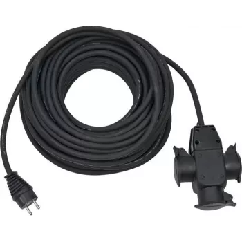 Verlengsnoer Brennenstuhl 1167820301 25m 3 AC-uitgangen outdoor zwart