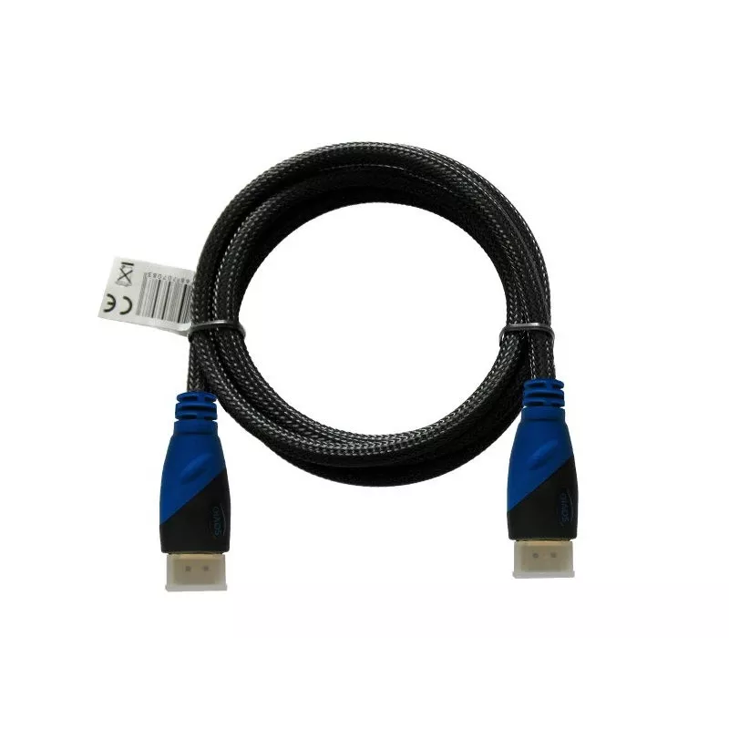 Savio CL-49 HDMI-kabel 5 m HDMI type A (standaard) zwart,blauw