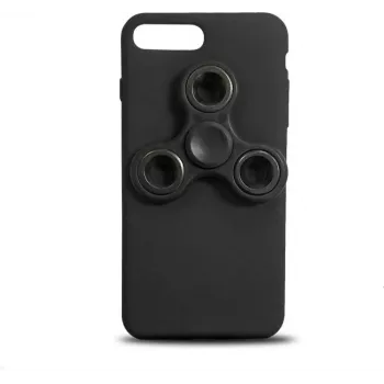 Smartphonehoesje Spinner Case voor Samsung A3 (2017) – zwart, robuust design