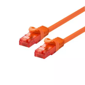 UTP Cat6-netwerkkabel LOGON 15 m, RJ-45 naar RJ-45, oranje