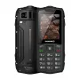 Hammer ROCK LTE | zwart | 2,4 inch | IPS | 48 MB | 128 MB | Dual-SIM | 3G | hoofdcameraresolutie 2 MP | 3000 mAh