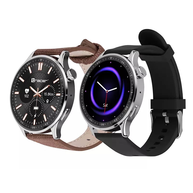 Smartwatch Tracer SMW9 X-TRO 1.52 zwart