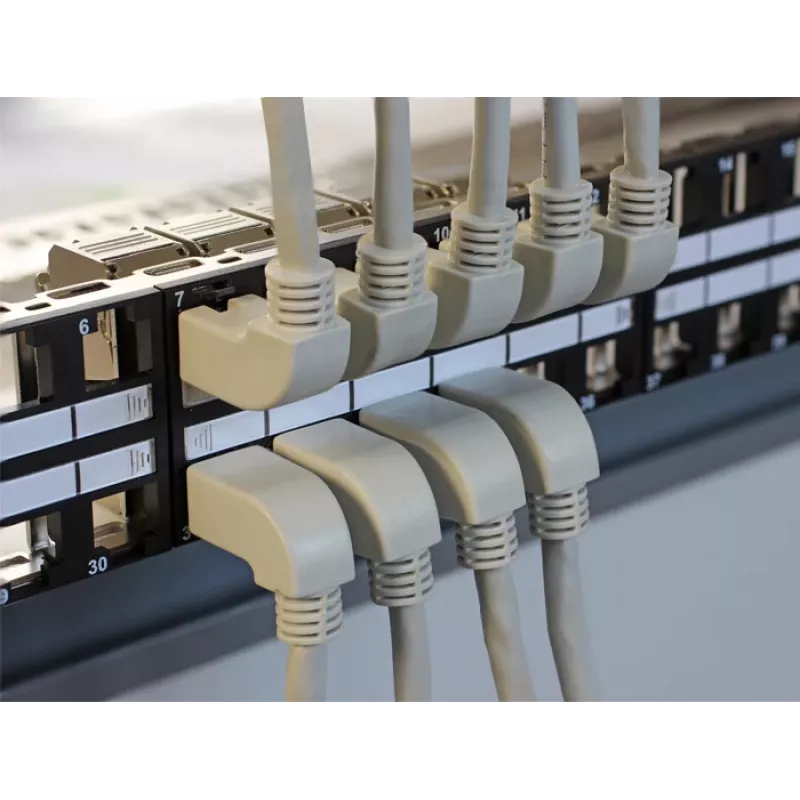Netwerkkabel DeLOCK 0,5 m Cat.6A RJ-45 S/FTP grijs