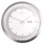 NeXtime wandklok 3009 Captain, Ø44 cm, wit