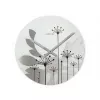 NeXtime klok 8088 Grass, Ø43 cm, wandklok, grijs