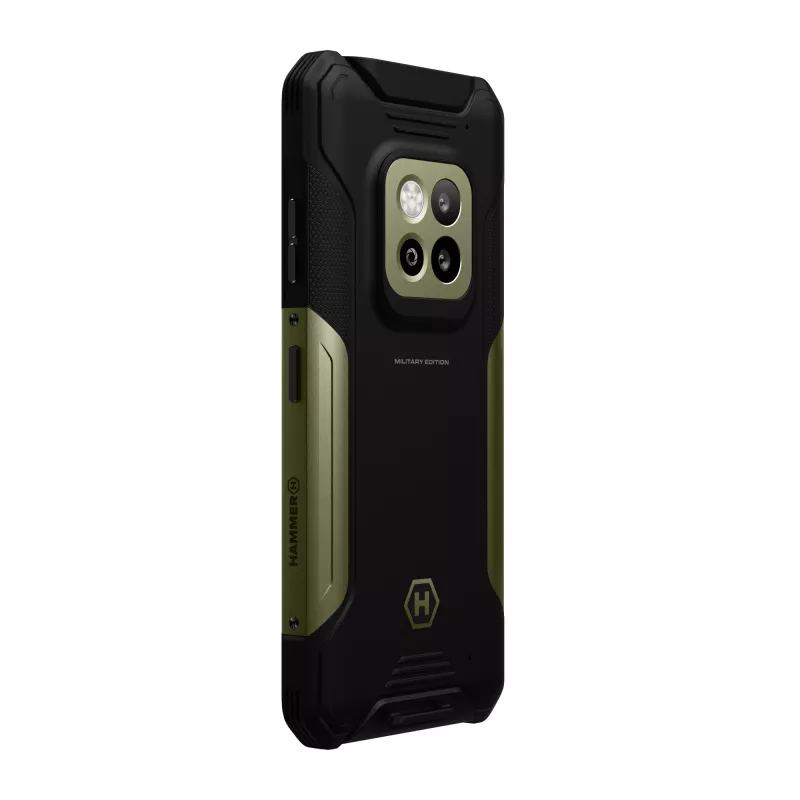 Robuuste smartphone MYPHONE Hammer Construction 2 5G Military Edition Dual SIM waterdicht