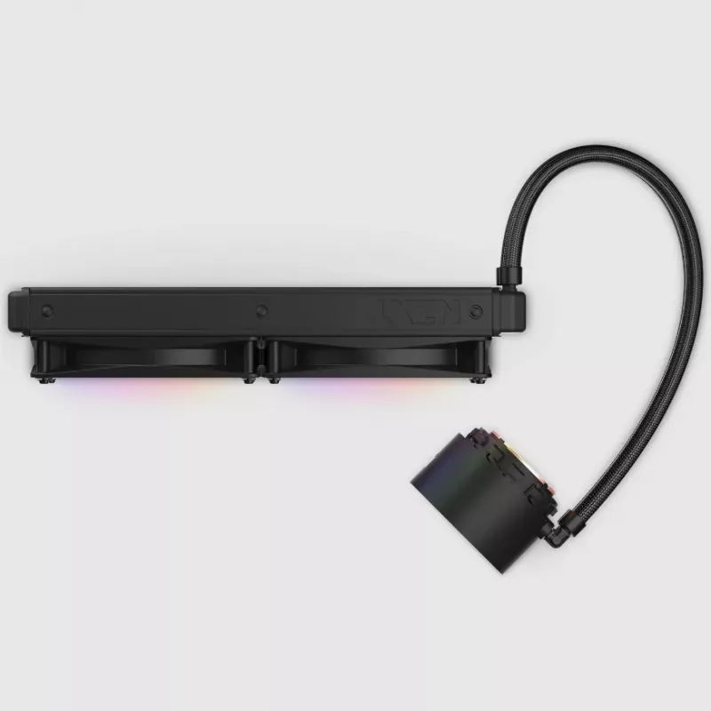 Vloeistofkoeler NZXT Kraken Elite 280 RGB 14 cm zwart