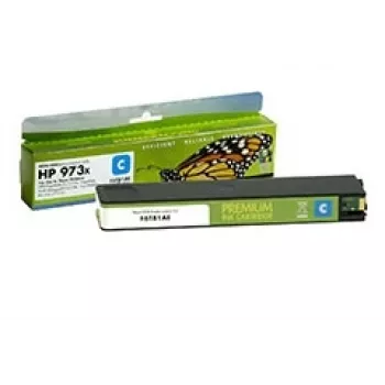 Compatibel Static-Control HP inkt nr.973X cyaan (F6T81AE) nieuwe chip