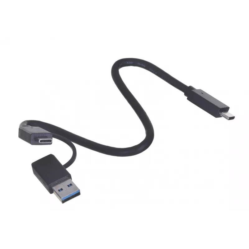 M.2 SSD-behuizing Unitek uDrive grijs — M.2 (2230/2242/2260/2280), NVMe/SATA III, USB-C 10 Gbit/s, aluminium