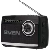Luidspreker SVEN SRP-155, zwart (3W, Bluetooth, FM/AM/SW, USB, microSD, zaklamp, accu)