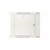 Extralink rackkast 9U 600x600 AZH grijs wandgemonteerd, kantelbaar