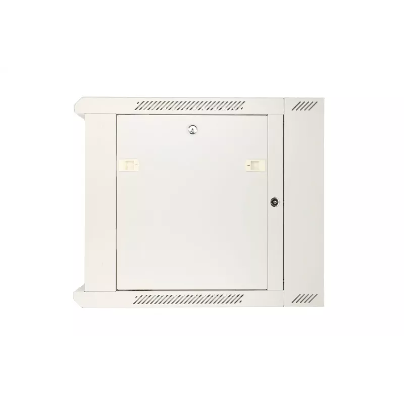 Extralink rackkast 9U 600x600 AZH grijs wandgemonteerd, kantelbaar