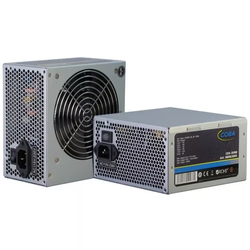 Inter-Tech Coba CES-350B voeding 350 W