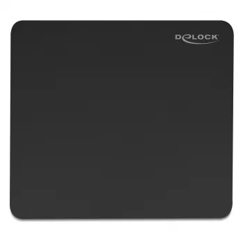 Muispad DeLOCK 12149 zwart 400x450 mm rubber antislip onderzijde