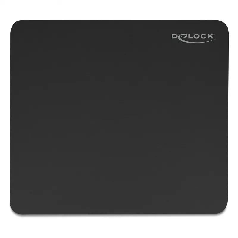 Muispad DeLOCK 12149 zwart 400x450 mm rubber antislip onderzijde