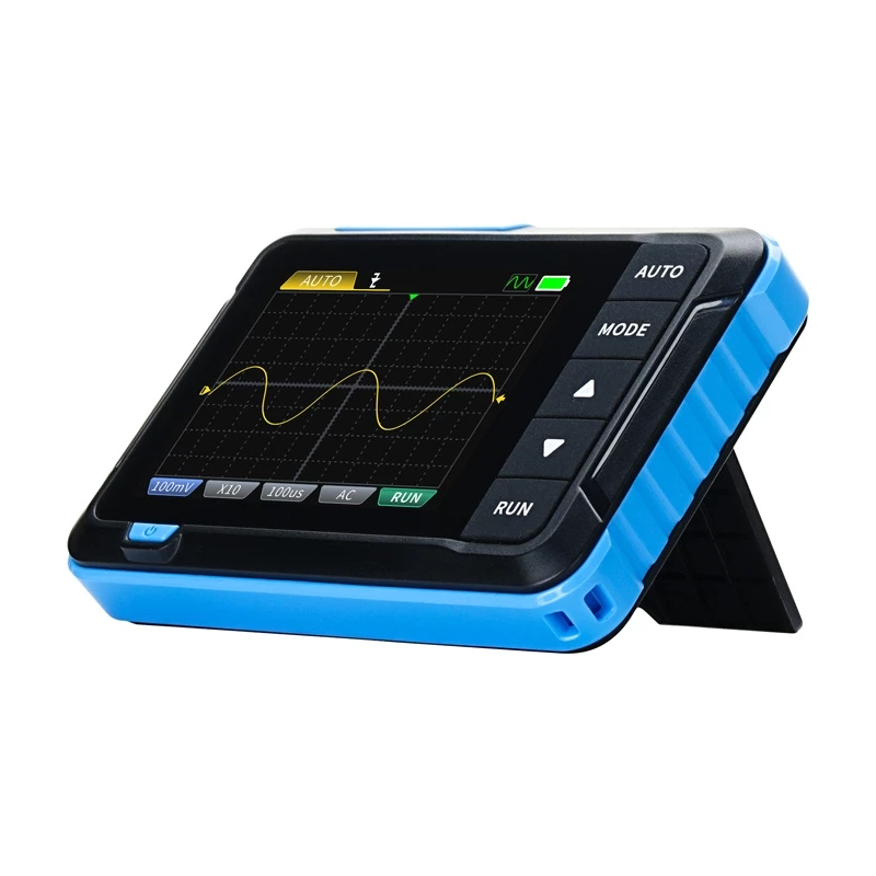 Draagbare 2-in-1 mini-oscilloscoop en signaalgenerator Fnirsi DSO510 — 100 MHz bandbreedte, 1 GS/s bemonsteringssnelheid