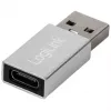 LogiLink AU0056 USB 3.2 Gen 1 adapter USB Type-C bus zilver