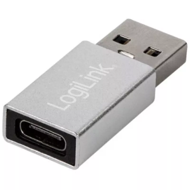 LogiLink AU0056 USB 3.2 Gen 1 adapter USB Type-C bus zilver