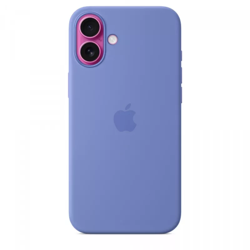 iPhone 16 Plus siliconen hoesje met MagSafe - periwinkle