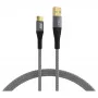 EFB Elektronik USB-A-naar-USB-C-kabel 60W QC 3A grijs - kabel - digitaal/data (USB-AC-00004)