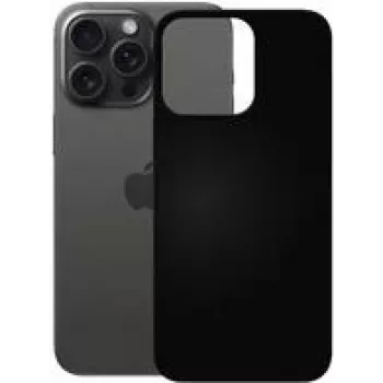 PEDEA zachte TPU-hoes voor iPhone 15 Pro Max, zwart (50160982)
