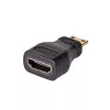 Akyga AK-AD-04 HDMI-adapter, HDMI-bus naar Mini-HDMI-stekker, zwart