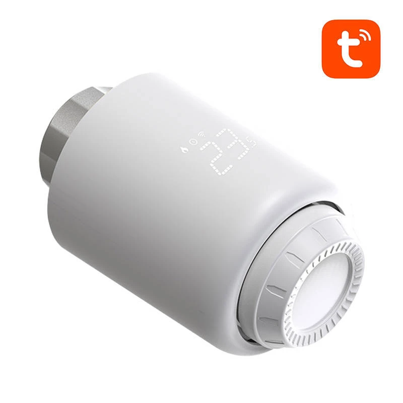 Avatto TRV07 Zigbee 3.0 slimme radiatorthermostaatklep — thermostatklep voor radiatoren, Zigbee 3.0