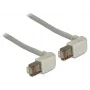 Netwerkkabel DeLOCK 0,5 m RJ-45 Cat5e S/FTP grijs