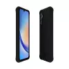 Mobilis Spectrum_R 066040 hoesje voor Samsung Galaxy A34 5G, gerecycled, antimicrobieel, effen mat zwart