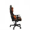 Gamingstoel GEMBIRD GC-SCORPION-04X zwart-oranje ergonomisch design, verstelbare zitting, hoge rugleuning