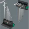Wera 05022102001 inbussleutelset, L-vorm, metrisch, 9-delig