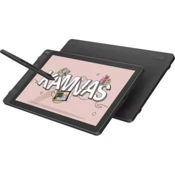 Grafisch tablet HUION Kamvas 13 — 13,3 inch IPS 1920×1080, 16384 drukpunten, batterijloze pen, 3 programmeerbare toetsen