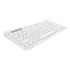 Logitech Multi-Device K380 - toetsenbord - draadloos - Bluetooth 3.0 - Duits - off-white