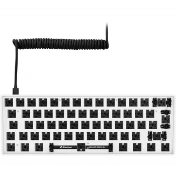 Sharkoon Skiller SGK50 S4 Barebone toetsenbord gaming USB wit
