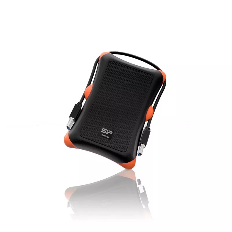 Externe HDD Silicon Power Armor A30 (1TB; 2.5; USB 3.2; 5400 tpm; oranje-zwart; SP010TBPHDA30S3K)