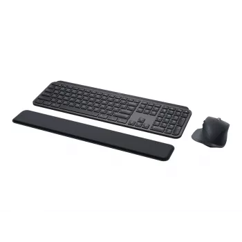 Logitech MX Keys Combo for Business - toetsenbord-muisset - verlicht - draadloos - Bluetooth LE - QWERTY - GB - grafiet