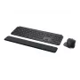 Logitech MX Keys Combo for Business - toetsenbord-muisset - verlicht - draadloos - Bluetooth LE - QWERTY - GB - grafiet