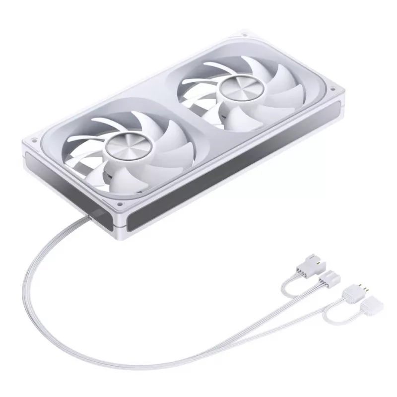 Jonsbo ZA-240 ventilator, PWM, ARGB - 240 mm, wit