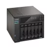 Asustor LOCKERSTOR 6 NAS desktop Intel® Celeron® N5105 8 GB DDR4 HDD ADM zwart