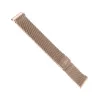 Horlogeband FIXED Mesh Strap Fixed 18mm roestvrij staal snelwissel goud