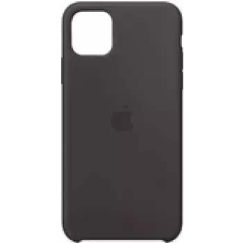 Apple - beschermhoes voor mobiele telefoon - siliconen - zwart - voor iPhone 11 Pro Max (MX002ZM/A)