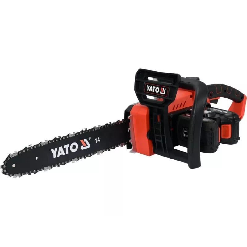 Yato YT-82812 kettingzaag 4500 tpm, zwart, rood