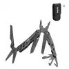 Multitool Nextool Mini FLAGSHIP NE20122 — 10-in-1 compacte multitool van roestvrij staal, zwart, 67×27×17 mm, 83 g