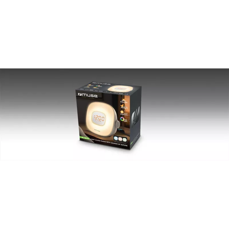 Personalradio Muse ML-198 CR FM-tuner auto-scan LED-display