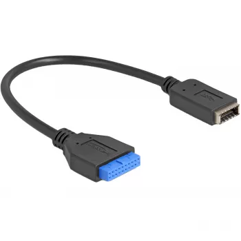 DeLOCK USB-kabel pinheader-bus naar interne USB Type-E Key A 25 cm