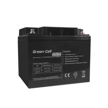UPS-batterij Green Cell AGM22 — lood-zuur, verzegeld, 12 V, 40 Ah (VRLA), 170 × 165 × 197 mm, 12,1 kg